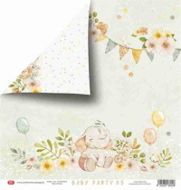 Billede: 1 ark dobbeltsidet Craft & You Scrapbooking Sheets