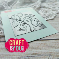 Billede: skære/prægeskabelon byg en magnolia, Craft & You Dies 