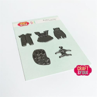 Billede: skære/prægeskabelon babytøj, Craft & You Dies 