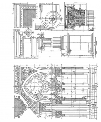 Billede: SA / Tim Holtz Cling Stamp “Architecture” TH-CMS369, 18x22cm, førpris kr. 176,- nupris