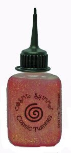 Billede: Cosmic Shimmer Glitterlim “Red Fire
