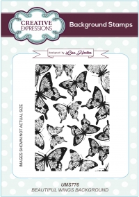 Billede: CREATIVE EXPRESSIONS GUMMI STEMPEL A6 UMS776, førpris kr. 66,00, nupris
