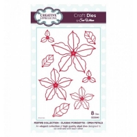 Billede: CREATIVE EXPRESSIONS SUE WILSON DIES CED3040 blomster og blade, 8 dies, førpris kr. 180,00, nupris