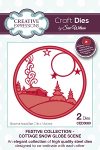 Billede: CREATIVE EXPRESSIONS SUE WILSON DIES CED3080, 7,3x7,3cm - Passer med 363079, førpris kr. 78,00, nupris