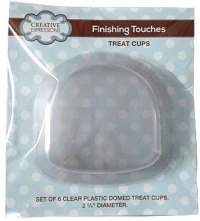 Billede: CREATIVE EXPRESSIONS DOMED TREAT CUPS 6 STK CETREATDOME, Passer til p372112