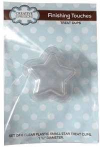 Billede: CREATIVE EXPRESSIONS SMALL STAR TREAT CUPS 6 STK CETREATSMSTAR,
Passer til p372115