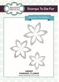 Billede: CREATIVE EXPRESSIONS STEMPEL UMS807, Passer til p361487, førpris kr. 40,- nupris