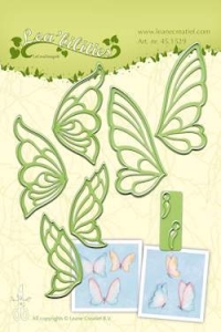 Billede: skære/prægeskabelon Leane Die Cut/Emb “Butterflies