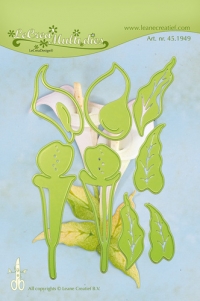 Billede: LEANE DIE CUT/EMB “Multi Die Flower 10 Calla