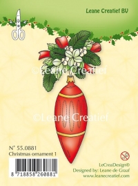 Billede: Leane Stempel 55.0881, Christmas ornament 1, førpris kr. 40,00, nupris