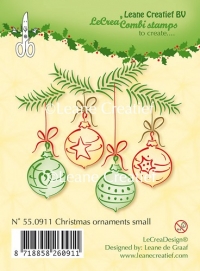 Billede: Leane Stempel 55.0911, Christmas ornaments small, førpris kr. 40,00, nupris