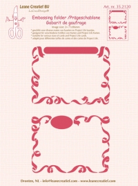 Billede: LEANE EMBOSSINGFOLDER “2x Little Frames