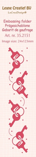 Billede: LEANE EMBOSSINGFOLDER “Keys