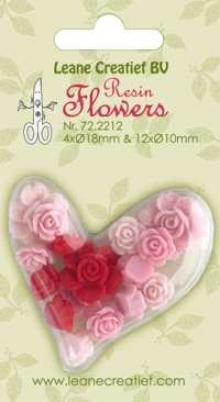 Billede: LEANE Resin Flowers “Roses Pink/Red