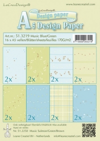 Billede: LEANE DESIGN PAPER “Music 