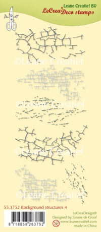 Billede: LEANE CLEARSTAMP “Background Structures 4” 55.3752, førpris kr. 48,- nupris