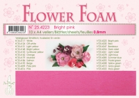 Billede: Leane Flower Foam A4 0,8mm “Bright Pink” 1 ark 25.4223