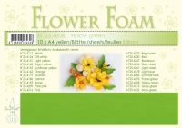 Billede: Leane Flower Foam A4 0,8mm “Yellow Green” 1 ark 25.4308
