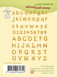 Billede: LEANE STEMPEL “Alphabet & Numbers” 55.4629, bogstaver og tal