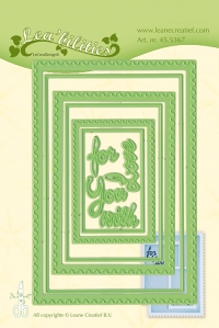 Billede: skære/prægeskabelon frimærkeramme/baggrund,LEANE DIE CUT/EMB “Postage Stamp Frames” 45.5367