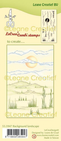 Billede: LEANE Clearstamp “Landscape” 55.5947
