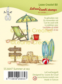 Billede: LEANE Clearstamp “Summer at sea” 55.6647, passer til p384480