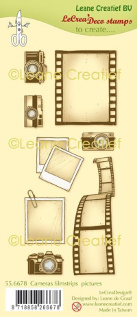 Billede: LEANE Clearstamp “Camera” 55.6678