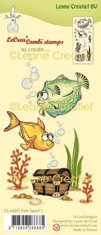 Billede: LEANE Clearstamp “Fish 1” 55.6685