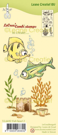 Billede: LEANE Clearstamp “Fish 2” 55.6692