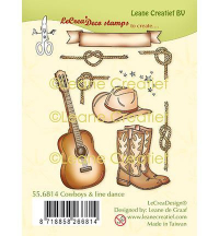 Billede: LEANE Clearstamp “Cowboys & Line Dance” 55.6814