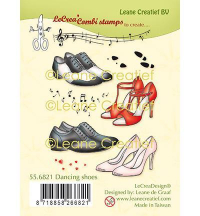 Billede: LEANE Clearstamp “Dancing Shoes” 55.6821