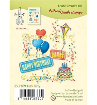 Billede: Leane Clearstamp, Let's party, 55.7309