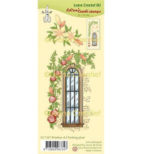 Billede: Leane Clearstamp, Window with climbing plant, 55.7347
