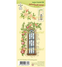 Billede: Leane Clearstamp, Window with climbing plant, 55.7347
