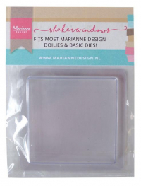 Billede: Marianne Desing Shaker Window - Squares 9cm LR0024, 10 stk 