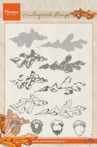 Billede: MARIANNE DESIGN STEMPEL TC0857 Tiny’s Autumn (Layering), førpris kr. 76,00, nupris