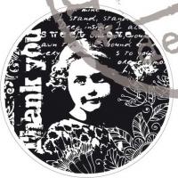 Billede: Marianne Design Stempel CS0868 Romantic Vintage - Thank you, førpris kr. 34,- nupris