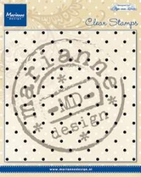 Billede: MARIANNE DESIGN STEMPEL CS0937 Anja's Dots, 13x13cm, førpris kr. 68,00, nupris