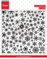 Billede: MARIANNE DESIGN STEMPEL CS0944 Ice Crystals, 130x130mm, førpris kr. 68,00, nupris