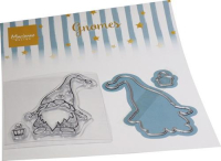 Billede: MARIANNE DESIGN CLEARSTAMP + DIES CS1106 Gnome & Lantern, ca.
44x66mm