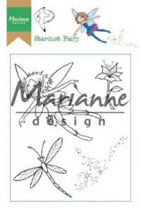 Billede: MARIANNE DESIGN STEMPEL HT1644 Hetty's Stardust Fairy, førpris kr. 42,00, nupris