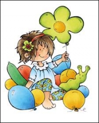 Billede: MARIANNE DESIGN STEMPEL HM9469 Party Balloons, førpris kr. 42,- nupris