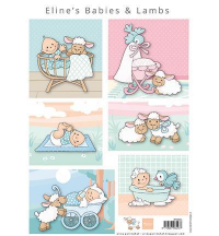 Billede: MARIANNE DESIGN 3D ARK 1 STK AK0085 Eline's Babies & Lambs
