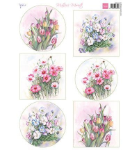 Billede: MARIANNE DESIGN 3D ARK 1 STK MB0193 Mattie's Floral Spring
