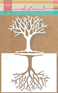 Billede: MARIANNE DESIGN CRAFT STENCIL PS8025 Tree, 149x210mm