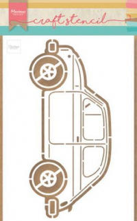 Billede: MARIANNE DESIGN CRAFT STENCIL PS8037 Car, 149x149mm 