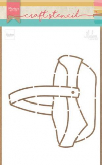 Billede: MARIANNE DESIGN CRAFT STENCIL PS8038 Fruit Basket, 149x149mm 