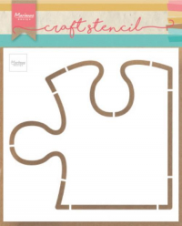 Billede: MARIANNE DESIGN CRAFT STENCIL PS8052 Puzzle, 149x149mm 