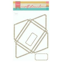 Billede: Marianne Design • Craft stencil Envelope, PS8071