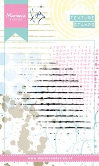Billede: Marianne Design Mixed Media MM1604 Texture Stamps: Grid, 80x83mm, førpris kr. 48,- nupris